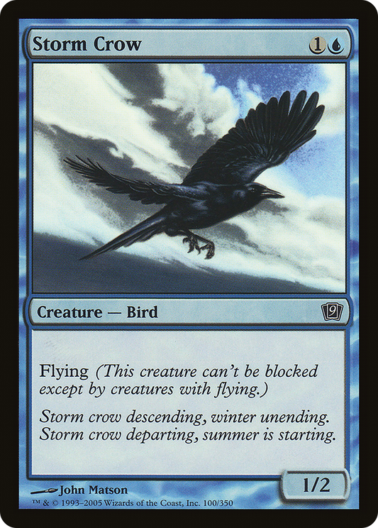 Storm Crow (9ED-100★) (Foil)