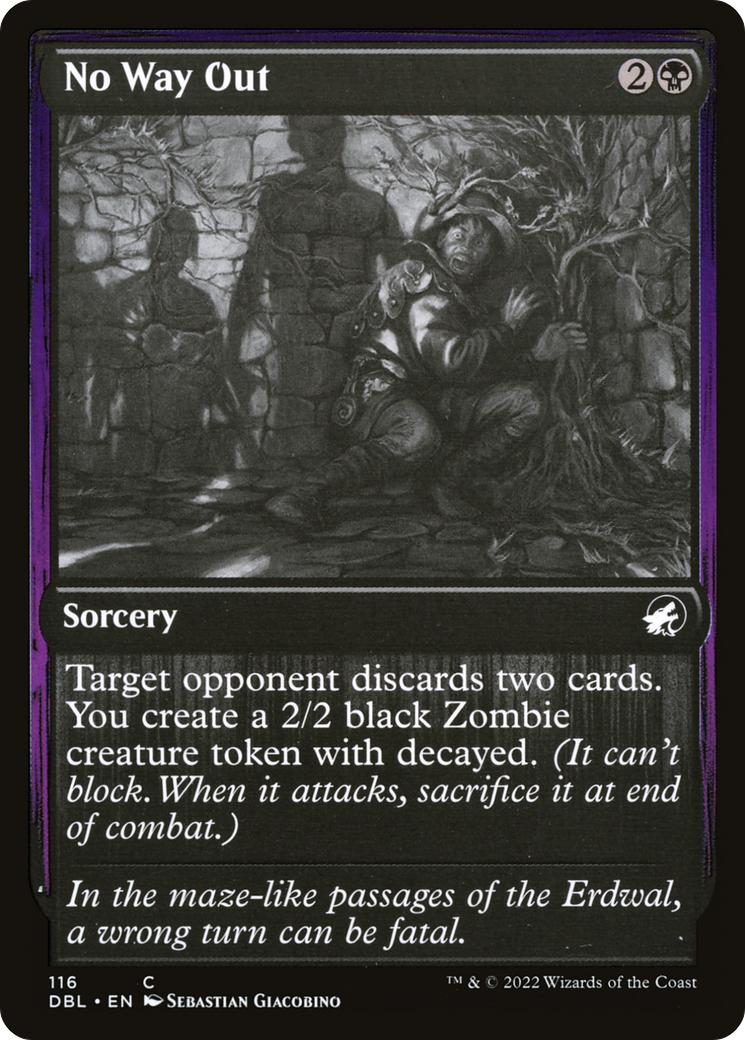 No Way Out (DBL-116) (Foil)