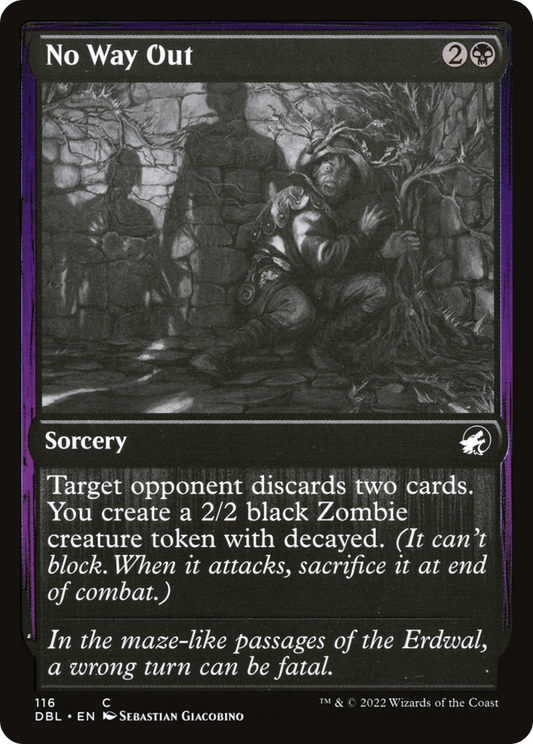 No Way Out (DBL-116) (Foil)