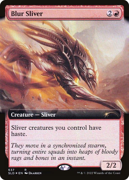 Blur Sliver (SLD-637) (Extended Art) (Foil)