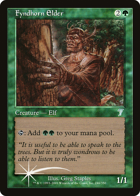 Fyndhorn Elder (7ED-246★) (Foil)