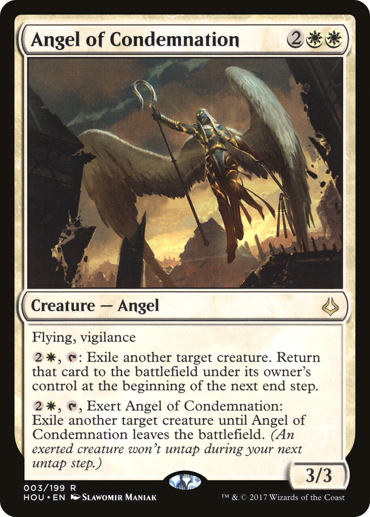 Angel of Condemnation (HOU-003) (Foil)