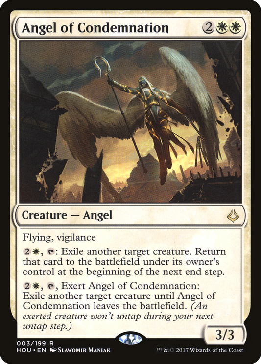 Angel of Condemnation (HOU-003) (Foil)