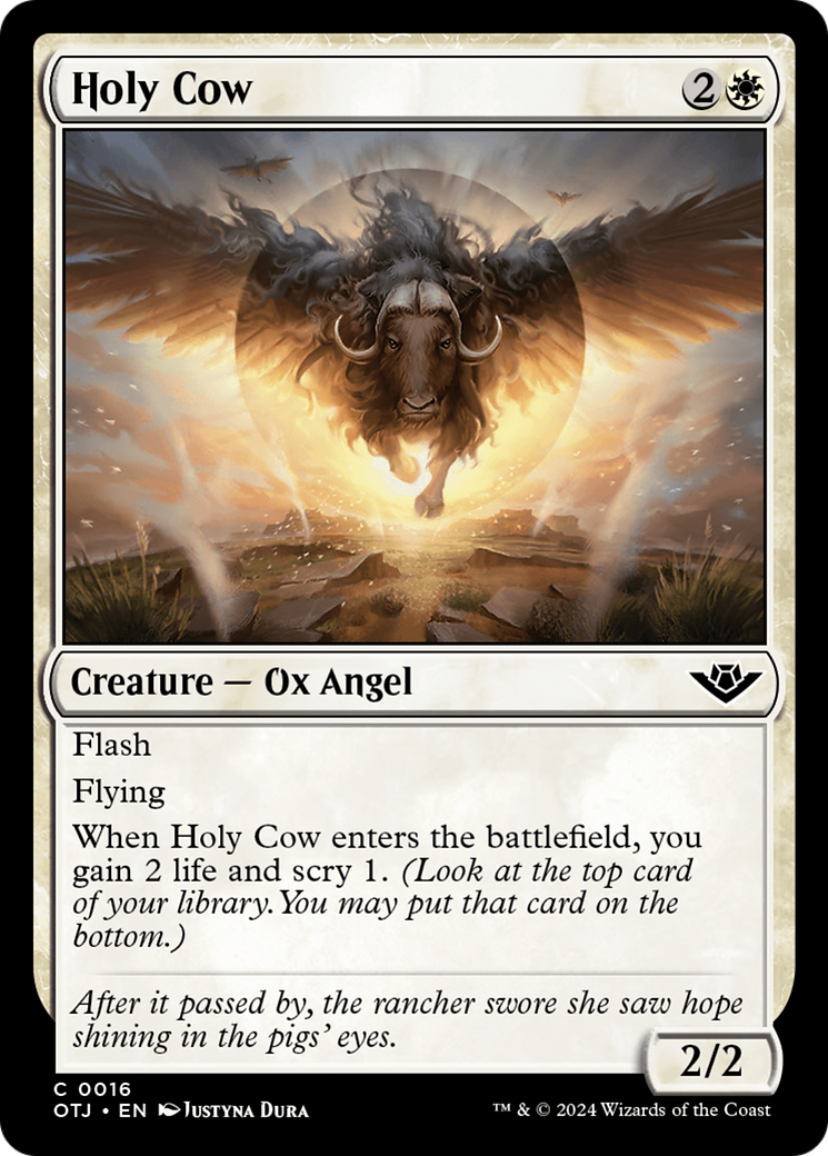 Holy Cow (OTJ-016) (Foil)