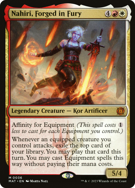 Nahiri, Forged in Fury (MAT-036) (Foil)