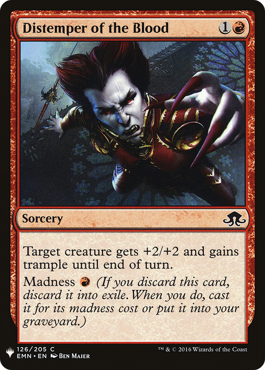 Distemper of the Blood (LIST-EMN-126)