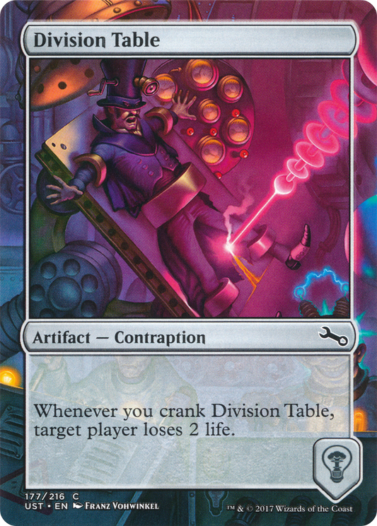 Division Table (UST-177) (Borderless) (Foil)