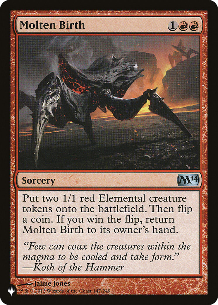 Molten Birth (LIST-M14-147)