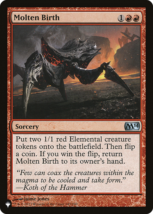 Molten Birth (LIST-M14-147)