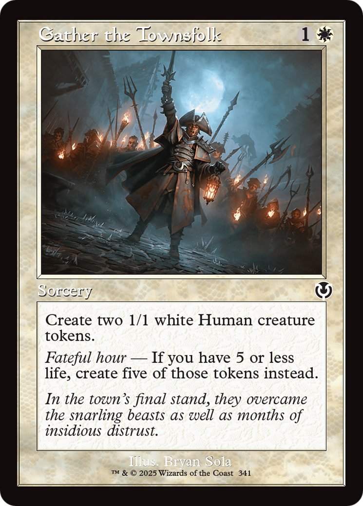 Gather the Townsfolk (INR-341) (Foil)