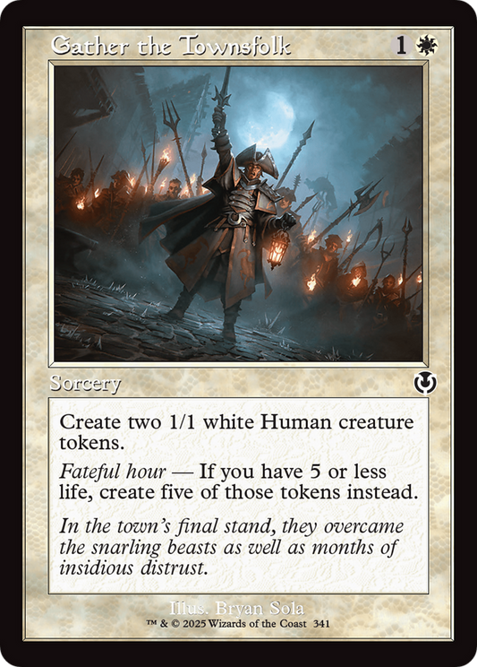 Gather the Townsfolk (INR-341) (Foil)