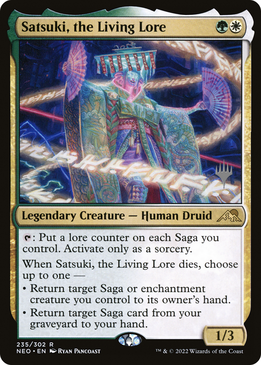 Satsuki, the Living Lore (PPNEO-235P) (Foil)