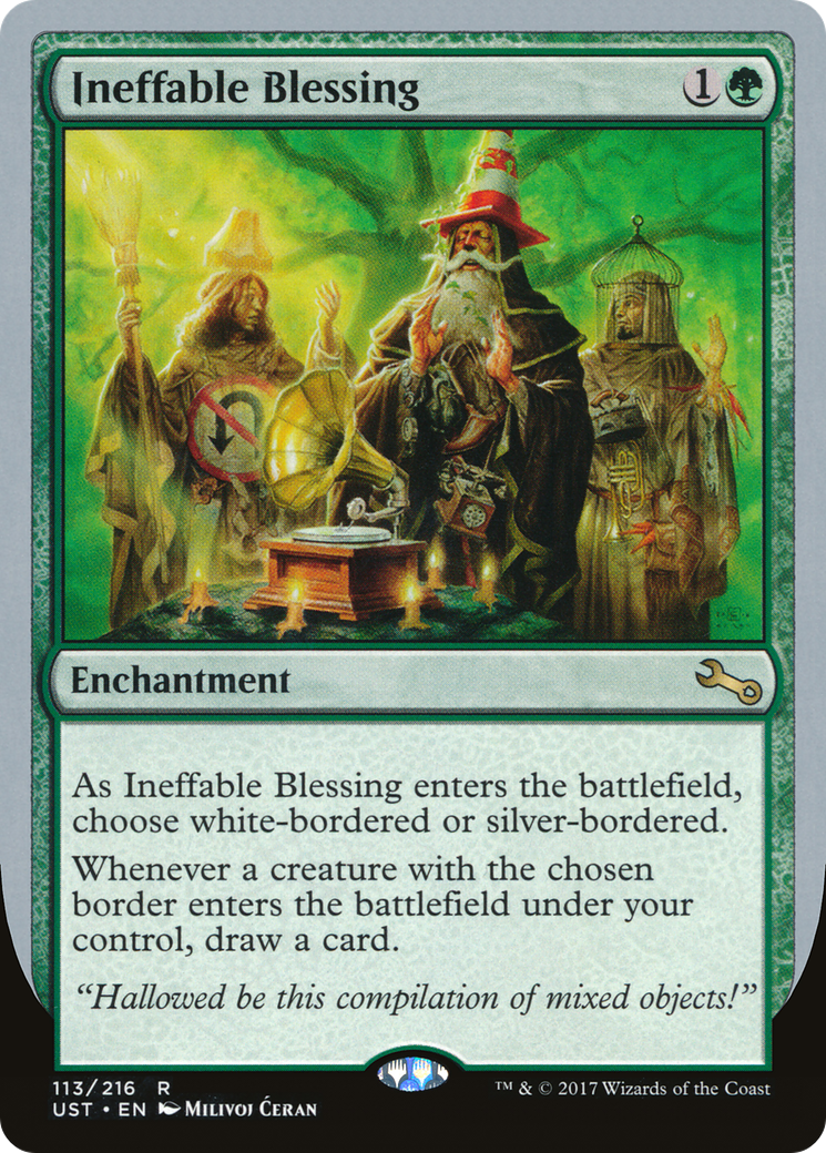 Ineffable Blessing (UST-113C) (Foil)