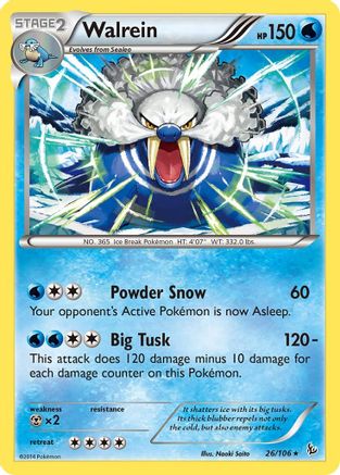 Walrein (FLF-026) (Reverse Holofoil)
