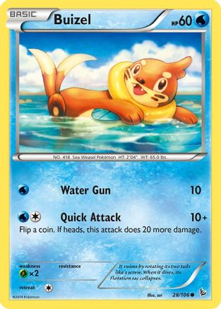 Buizel (FLF-028) (Reverse Holofoil)