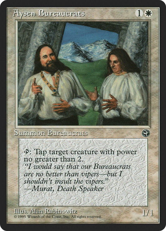 Aysen Bureaucrats (HML-03A)