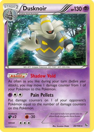 Dusknoir (FLF-040) (Holofoil)