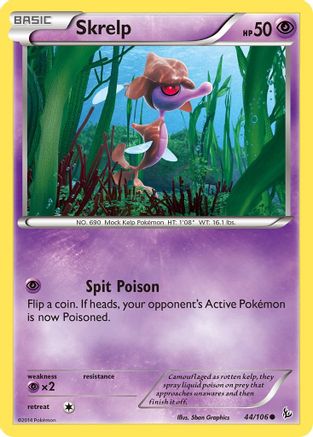 Skrelp (FLF-044) (Reverse Holofoil)
