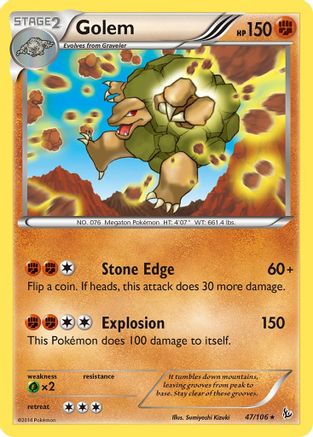 Golem (FLF-047) (Reverse Holofoil)