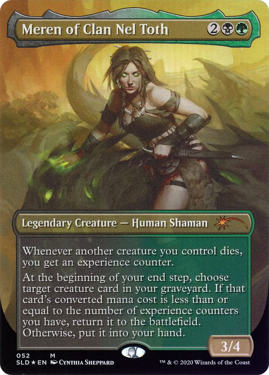 Meren of Clan Nel Toth (SLD-052) (Borderless) (Foil)