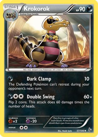 Krokorok (FLF-057) (Reverse Holofoil)