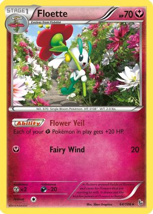 Floette (64) (FLF-064) (Reverse Holofoil)