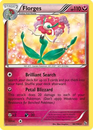 Florges (FLF-066) (Reverse Holofoil)