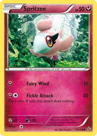 Spritzee (FLF-067) (Reverse Holofoil)
