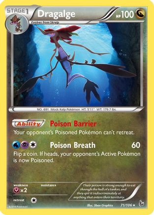 Dragalge (FLF-071) (Reverse Holofoil)