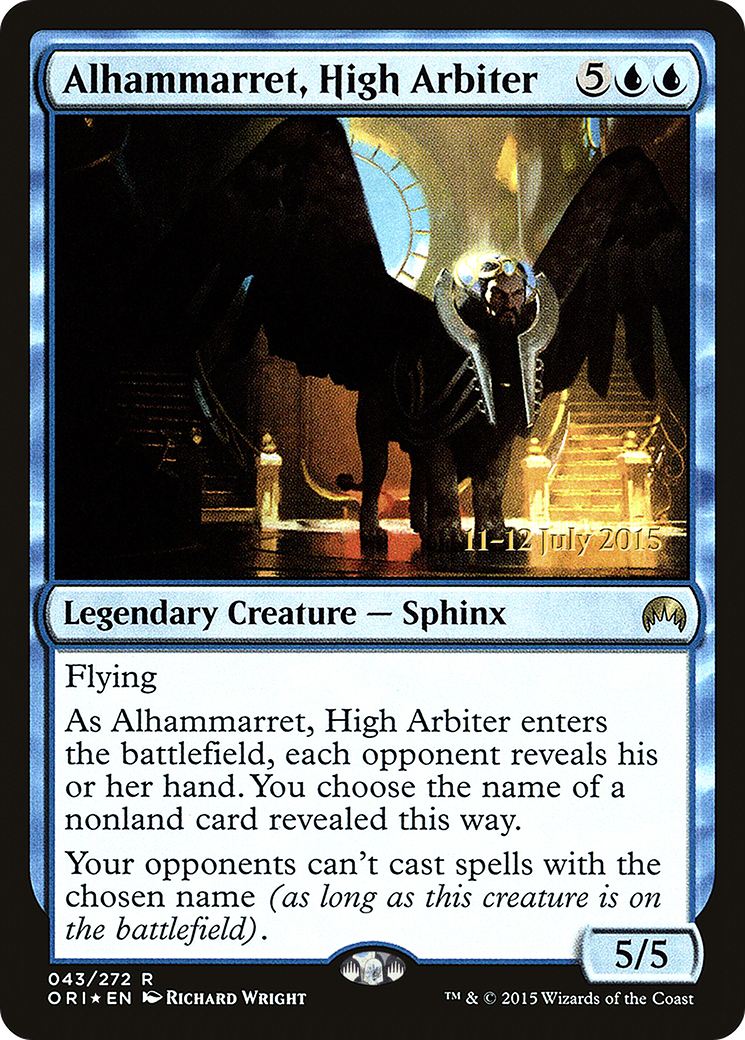 Alhammarret, High Arbiter (PRE-43S) (Foil)