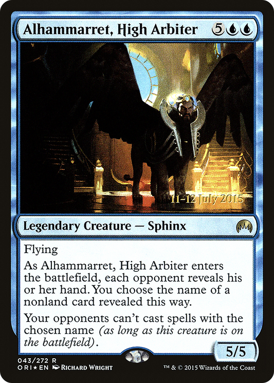 Alhammarret, High Arbiter (PRE-43S) (Foil)