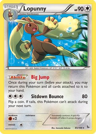 Lopunny (FLF-085) (Reverse Holofoil)