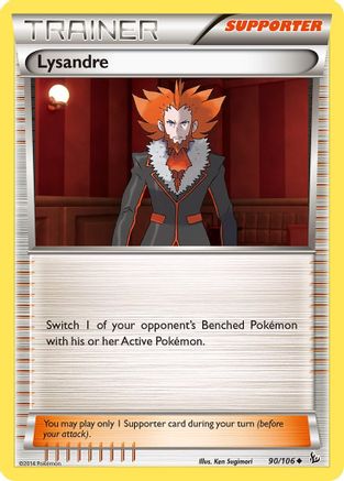 Lysandre (FLF-090) (Reverse Holofoil)