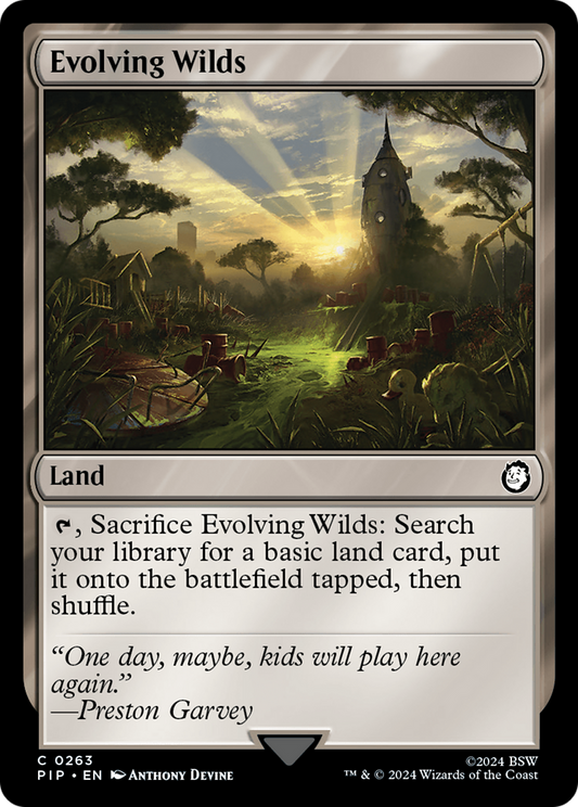 Evolving Wilds (PIP-263) (Foil)