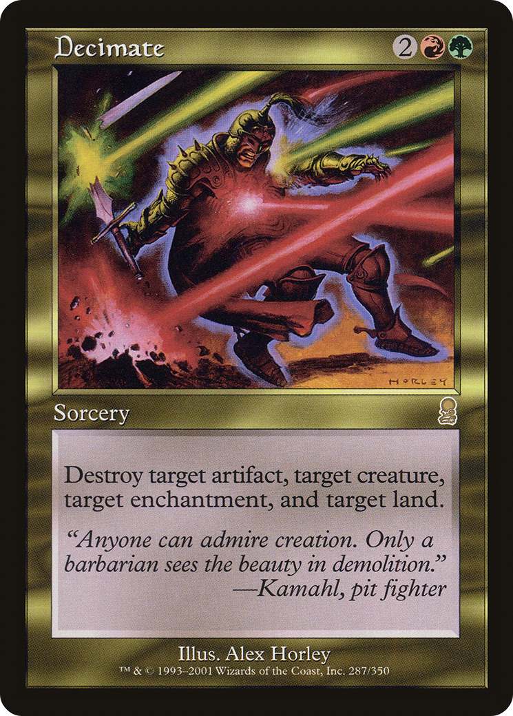 Decimate (ODY-287) (Foil)