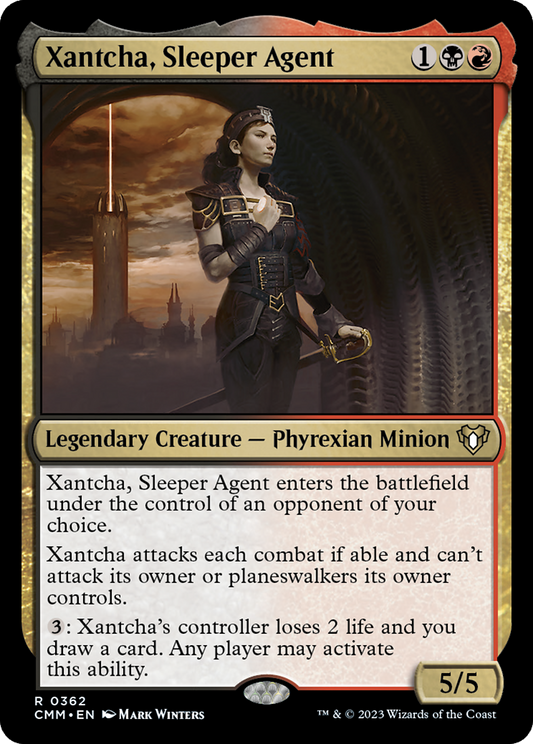 Xantcha, Sleeper Agent (CMM-362) (Foil)