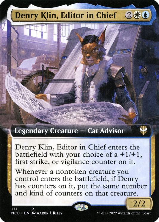 Denry Klin, Editor in Chief (NCC-171) (Extended Art)