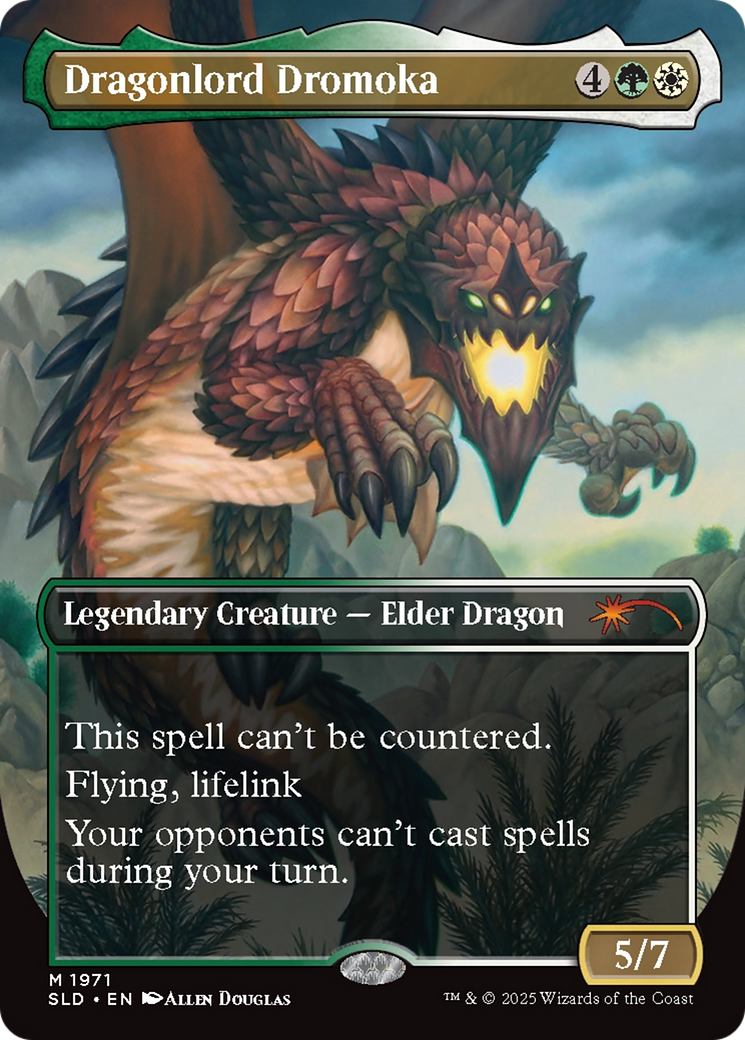 Dragonlord Dromoka // Dragonlord Dromoka (SLD-1971) (Borderless)