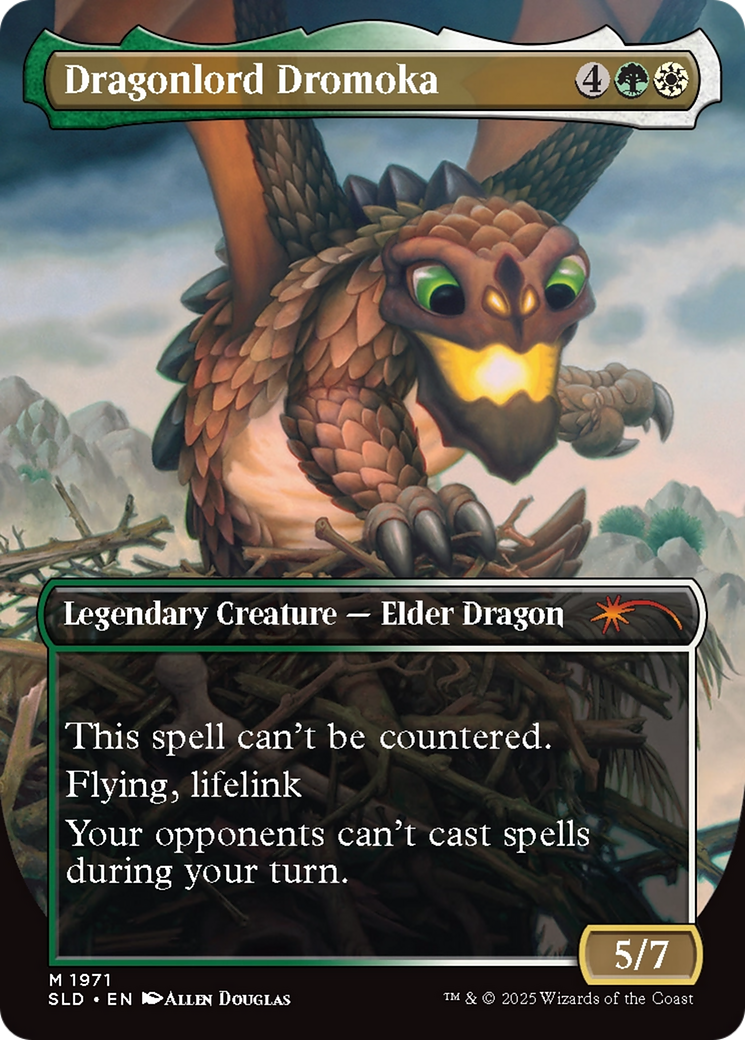 Dragonlord Dromoka // Dragonlord Dromoka (SLD-1971) (Borderless)