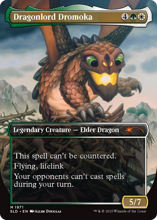 Dragonlord Dromoka // Dragonlord Dromoka (SLD-1971) (Borderless)
