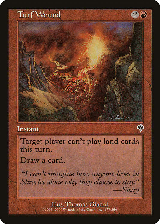 Turf Wound (INV-177) (Foil)