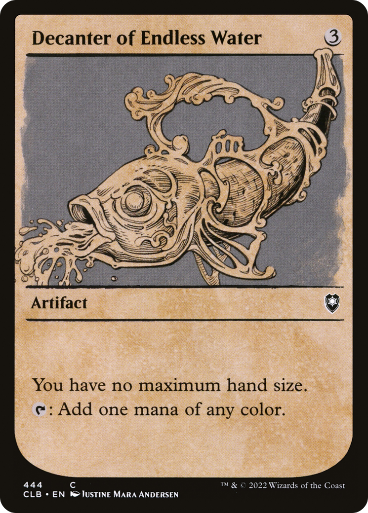 Decanter of Endless Water (CLB-444) (Showcase) (Foil)