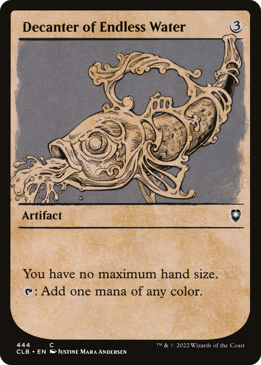 Decanter of Endless Water (CLB-444) (Showcase) (Foil)