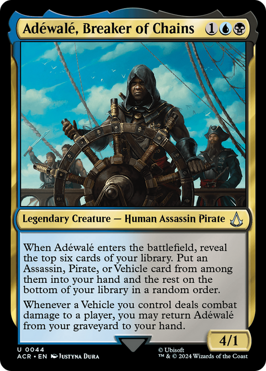 Adéwalé, Breaker of Chains (ACR-044) (Foil)