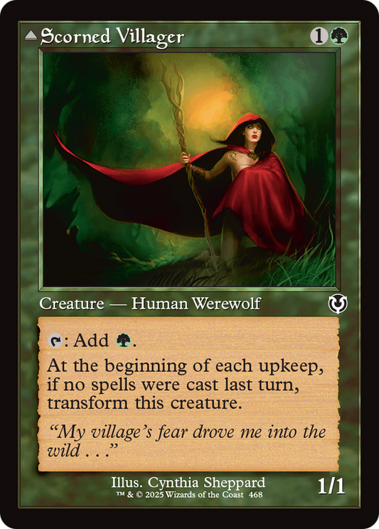 Scorned Villager // Moonscarred Werewolf (INR-468)