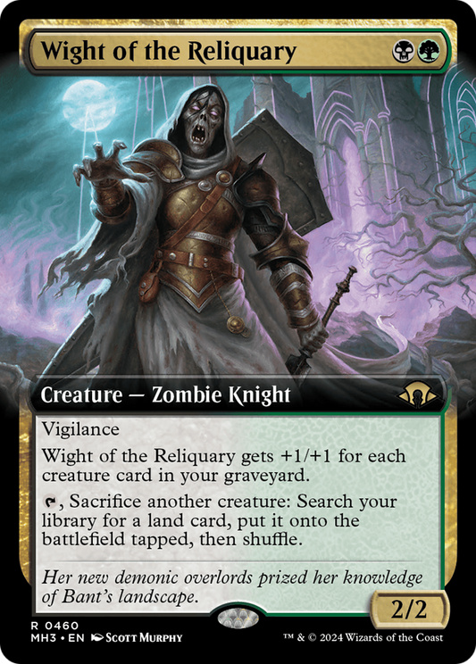 Wight of the Reliquary (MH3-460) (Extended Art)