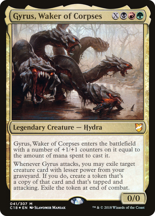 Gyrus, Waker of Corpses (C18-041) (Foil)