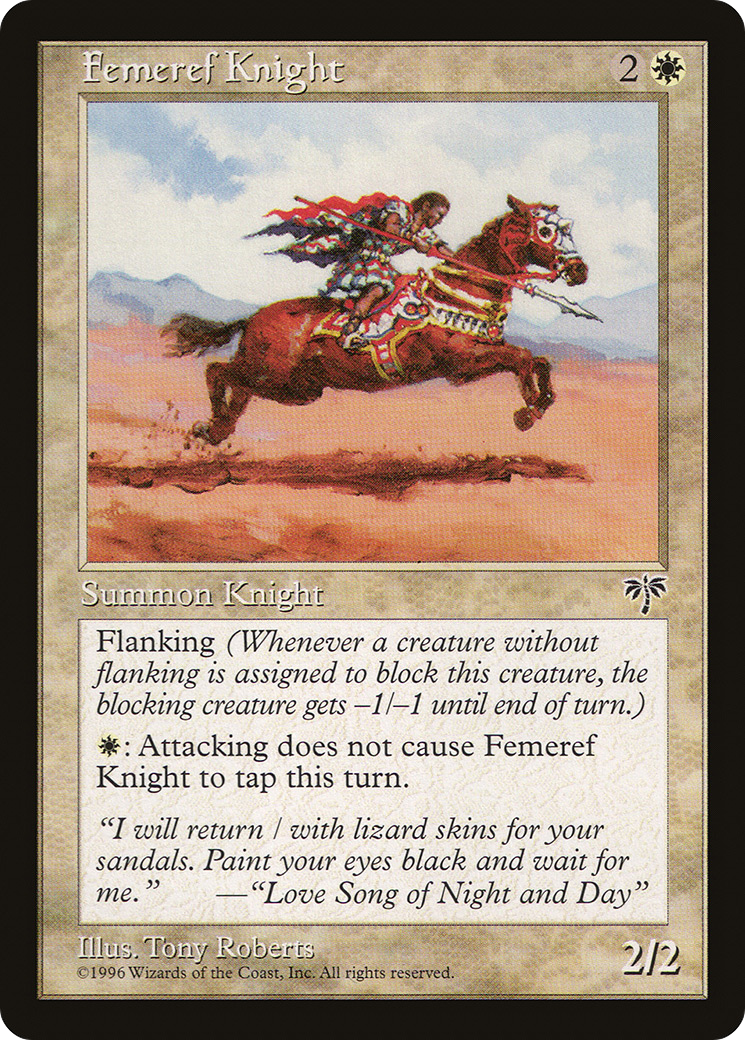 Femeref Knight (MIR-018)