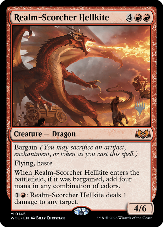 Realm-Scorcher Hellkite (PPWOE-145P) (Foil)