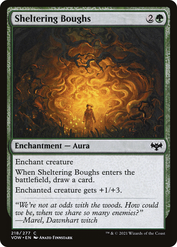 Sheltering Boughs (VOW-218) (Foil)